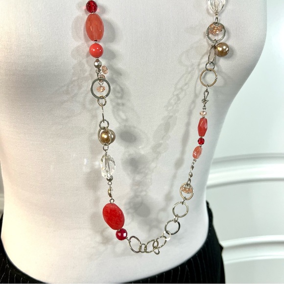 NWOT Set of White House black market necklace and bracelet - Picture 8 of 16